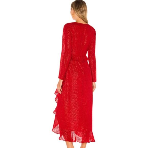 House of Harlow 1960 x REVOLVE Justina in Red NWT Size Small - Picture 3 of 3